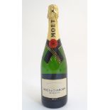 A single bottle of Moet & Chandon Imperial champagne, 750ml,