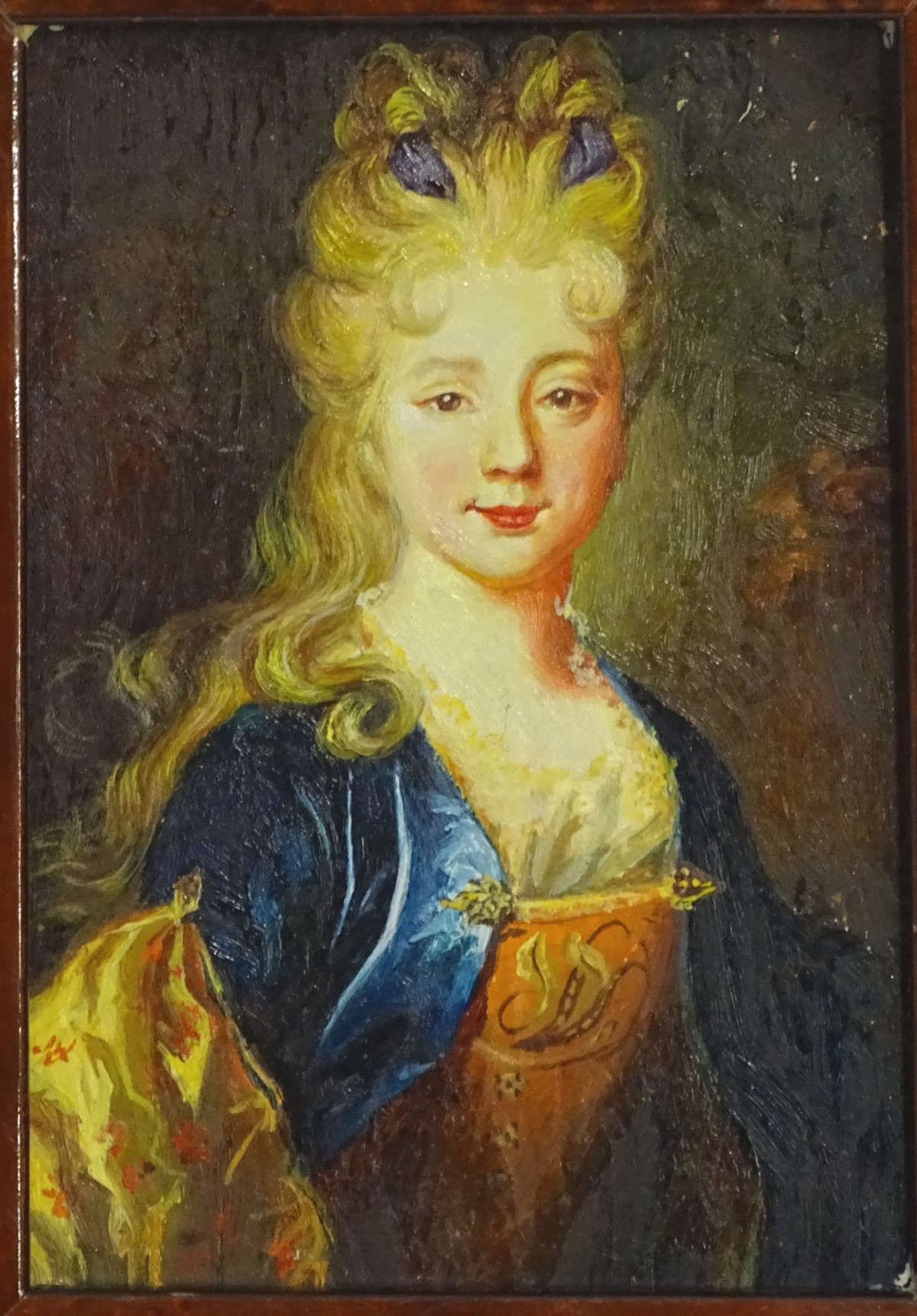 After Nicolas de Largilliere (1656-1746), Oil on card laid on board, - Image 6 of 9