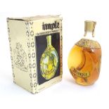 A single boxed bottle of vintage Haig Dimple scotch whisky, c. 1970s, 70 proof, 26 2/3 fl.