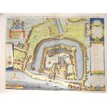 A late 20thC copy of Gulielmus Haiward and John Gascoyne's map, engraved by George Vertue,