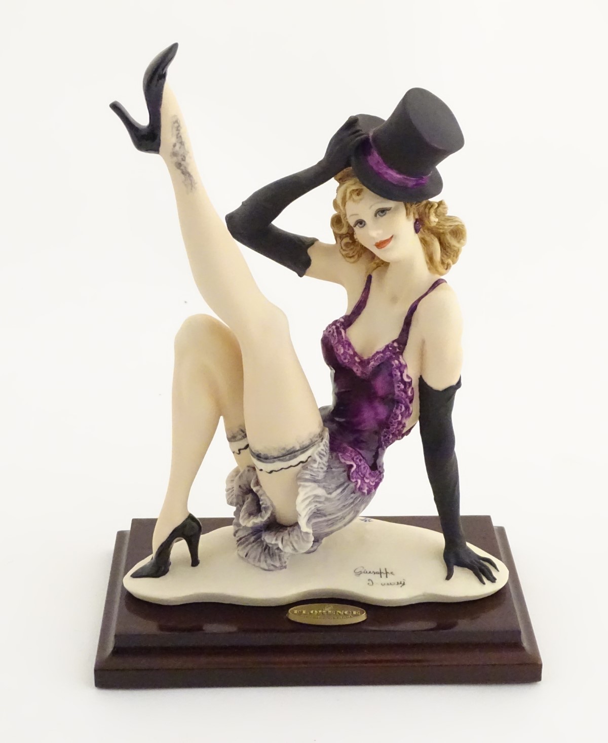 A 20thC Giuseppe Armani Florence Sculpture d'Arte dancer figurine 'Marlene', model no.