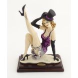 A 20thC Giuseppe Armani Florence Sculpture d'Arte dancer figurine 'Marlene', model no.