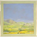 Nicolas H Wilks, 1998, French School, Oil on canvas, 'Mirabel aux Baronnies, Provencal,