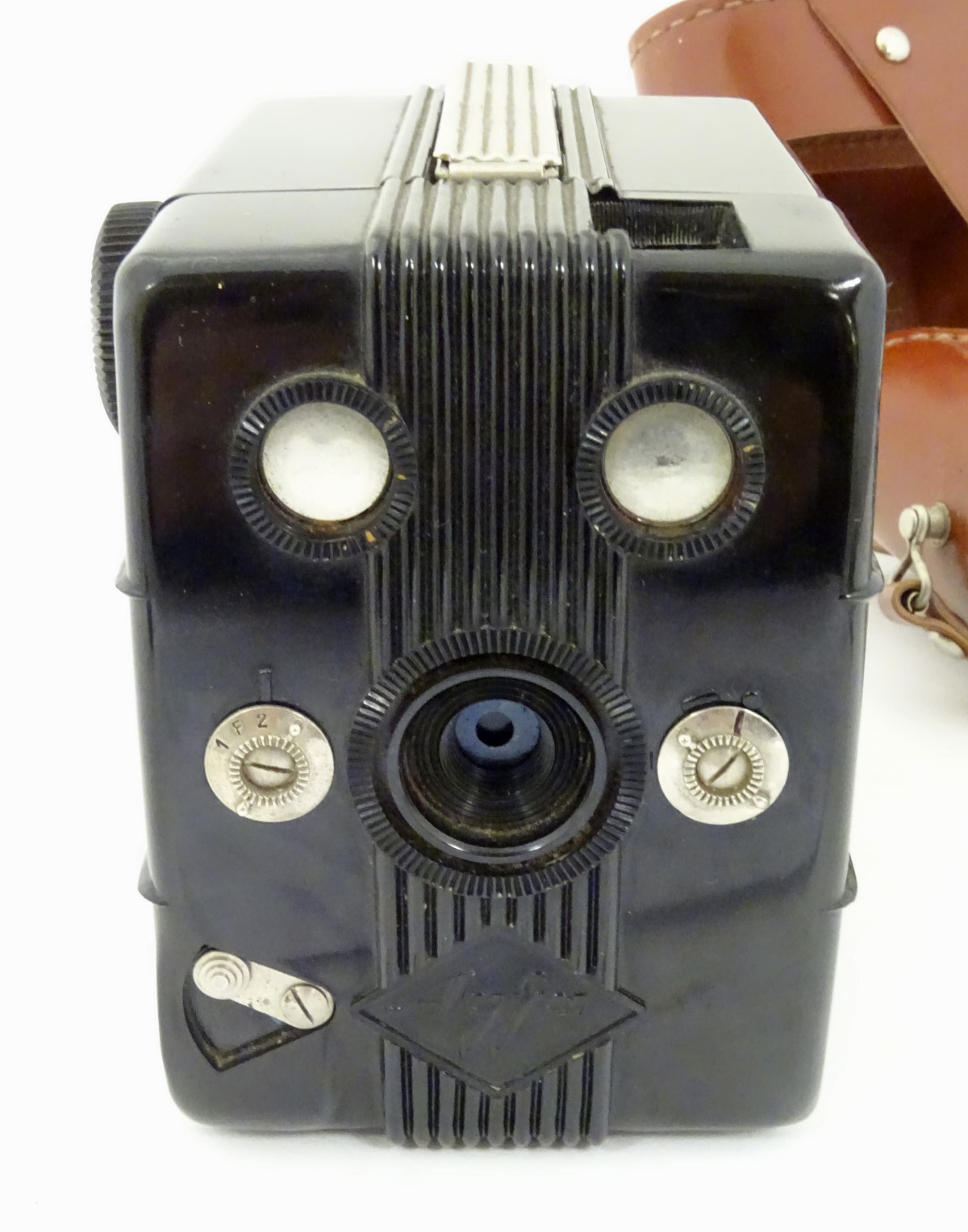 A mid-20thC USSR 'Cosmic 35' cased 35mm film camera, - Image 3 of 5