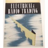 Original magazine artwork, WEB, Gouache, Electrical & Radio Trading front cover.