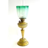 A late 19th / early 20thC Duplex oil lamp,