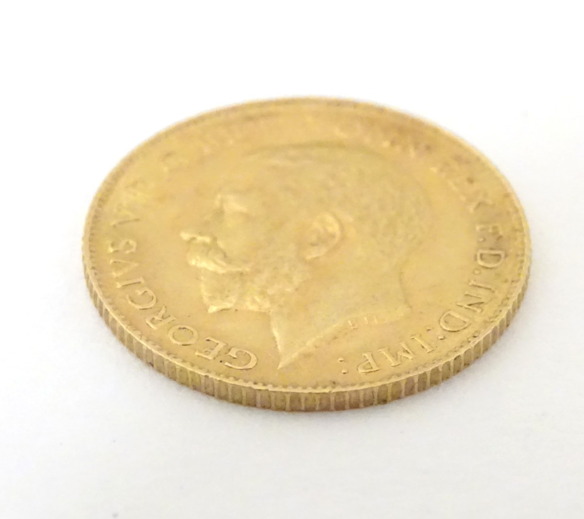 Coin: a 1915 half sovereign, - Image 3 of 3