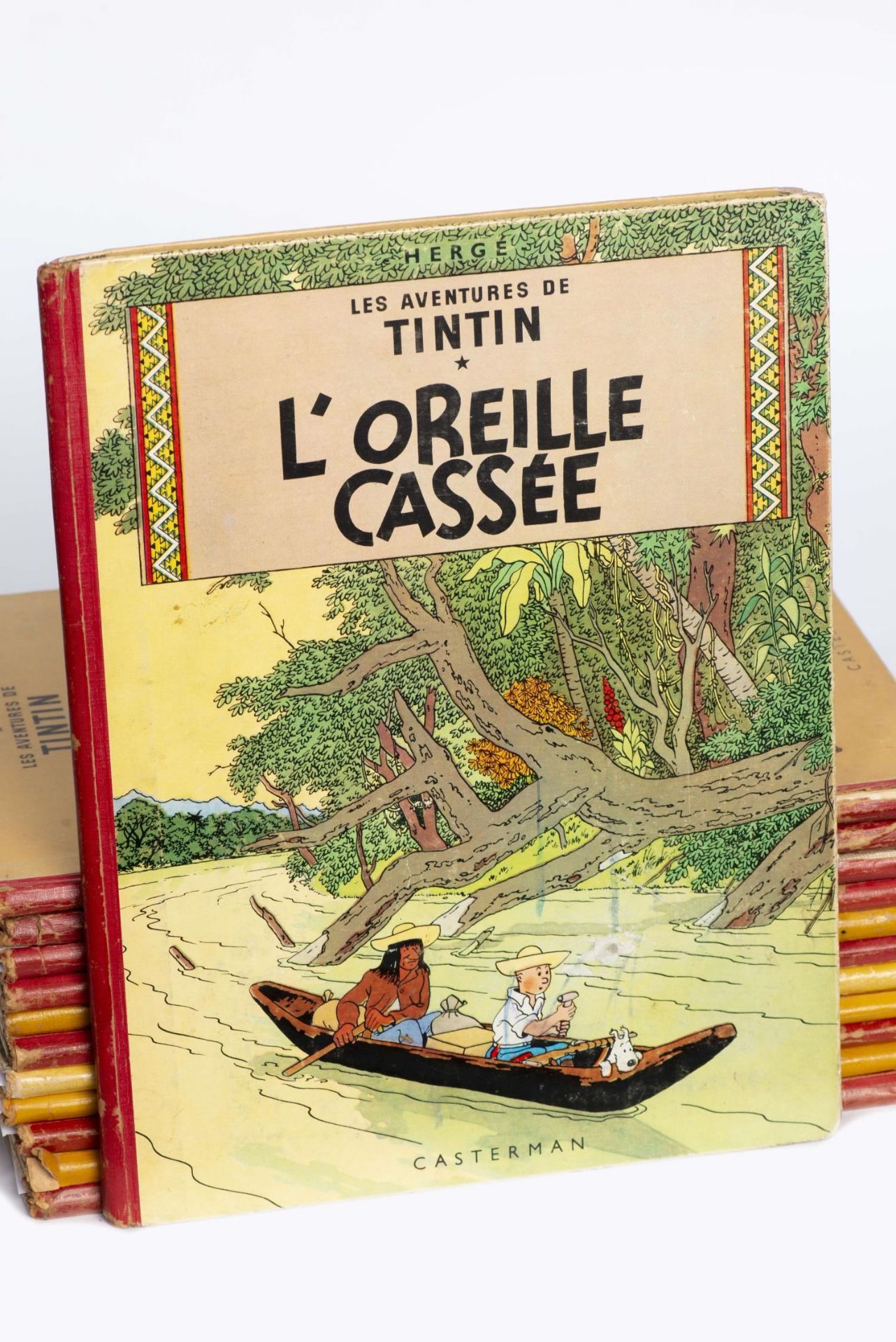 Hergé, Les aventures de Tintin : Le secret de la Licorne B24 1958 Tintin au Congo [...] - Bild 9 aus 13