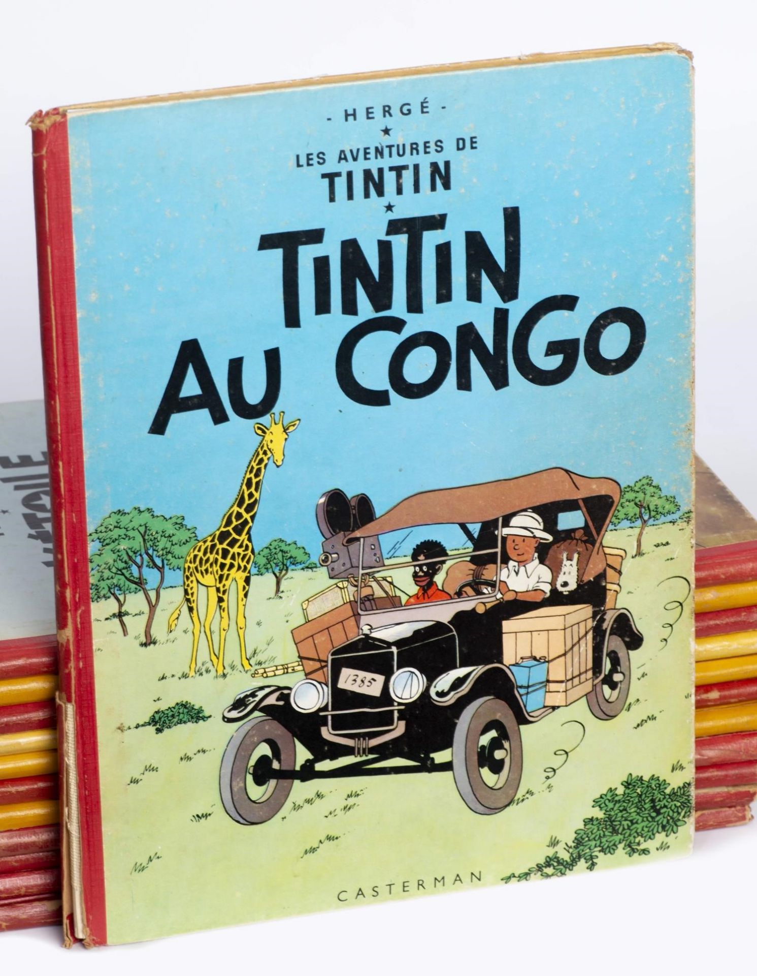 Hergé, Les aventures de Tintin : Le secret de la Licorne B24 1958 Tintin au Congo [...] - Bild 12 aus 13