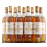 Château Filhot 1978 Sauternes 9 bouteilles 75cl Condition: haut épaule - - Vins & [...]