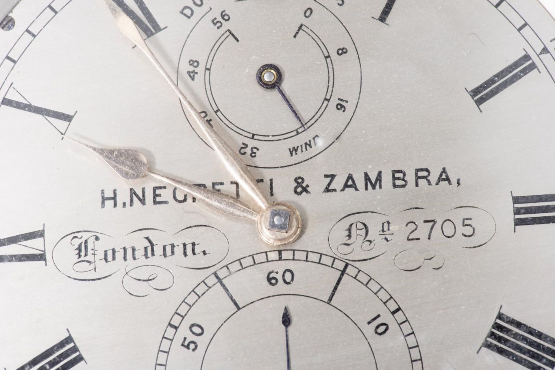 Negretti & Zambra London, chronomètre de marine de 8 jours, n°2705, vers 1900. [...] - Bild 4 aus 4
