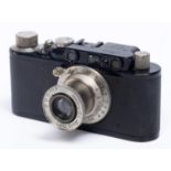 Appareil photo Leica II DRP Ernst Leitz Wetzlar N° 82387, objectif Leitz Elmar 1:3.5 [...]