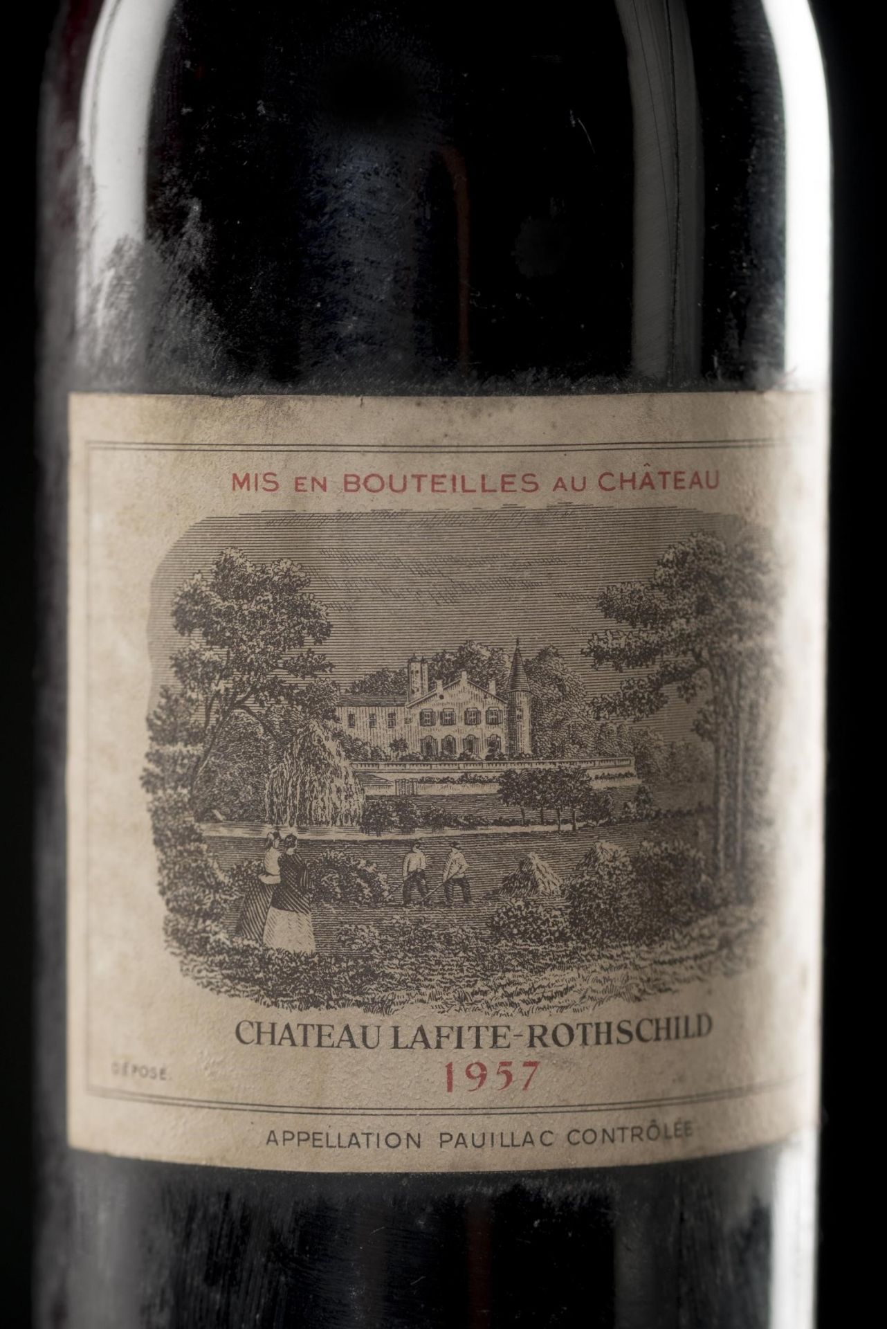 Château Lafite-Rothschild 1957 Pauillac 1 bouteille 75cl Condition: capsule [...] - Bild 2 aus 3