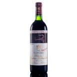 Château Mouton Rothschild 1990 Pauillac 1 bouteille 75cl Condition: stockage en [...]