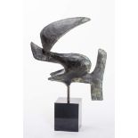 Alicia Perez Penalba (1913 - 1982) "Capricorne", 1970 Bronze à patine verte signé, [...]