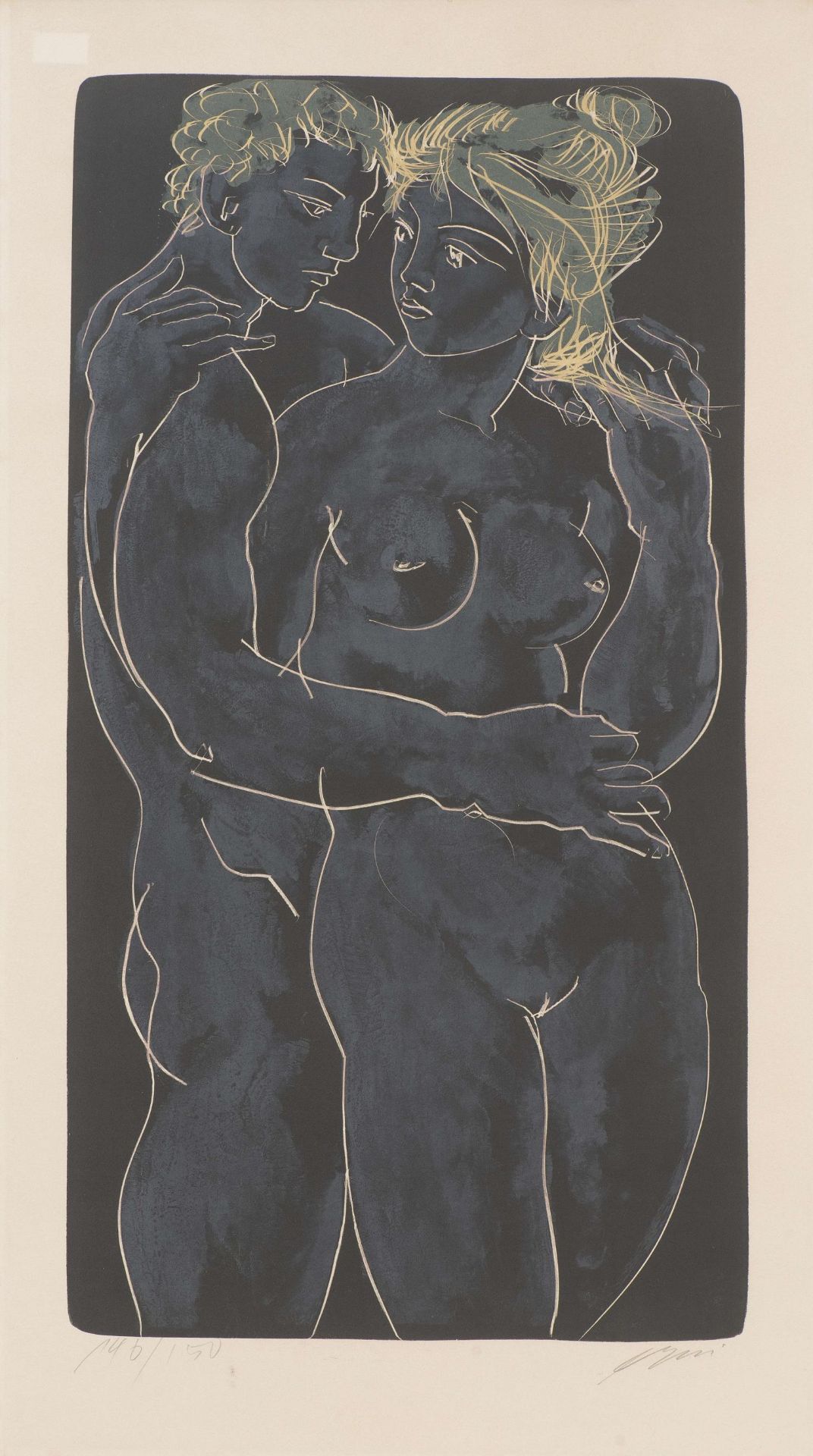 Hans Erni (1909-2015), "Le couple"