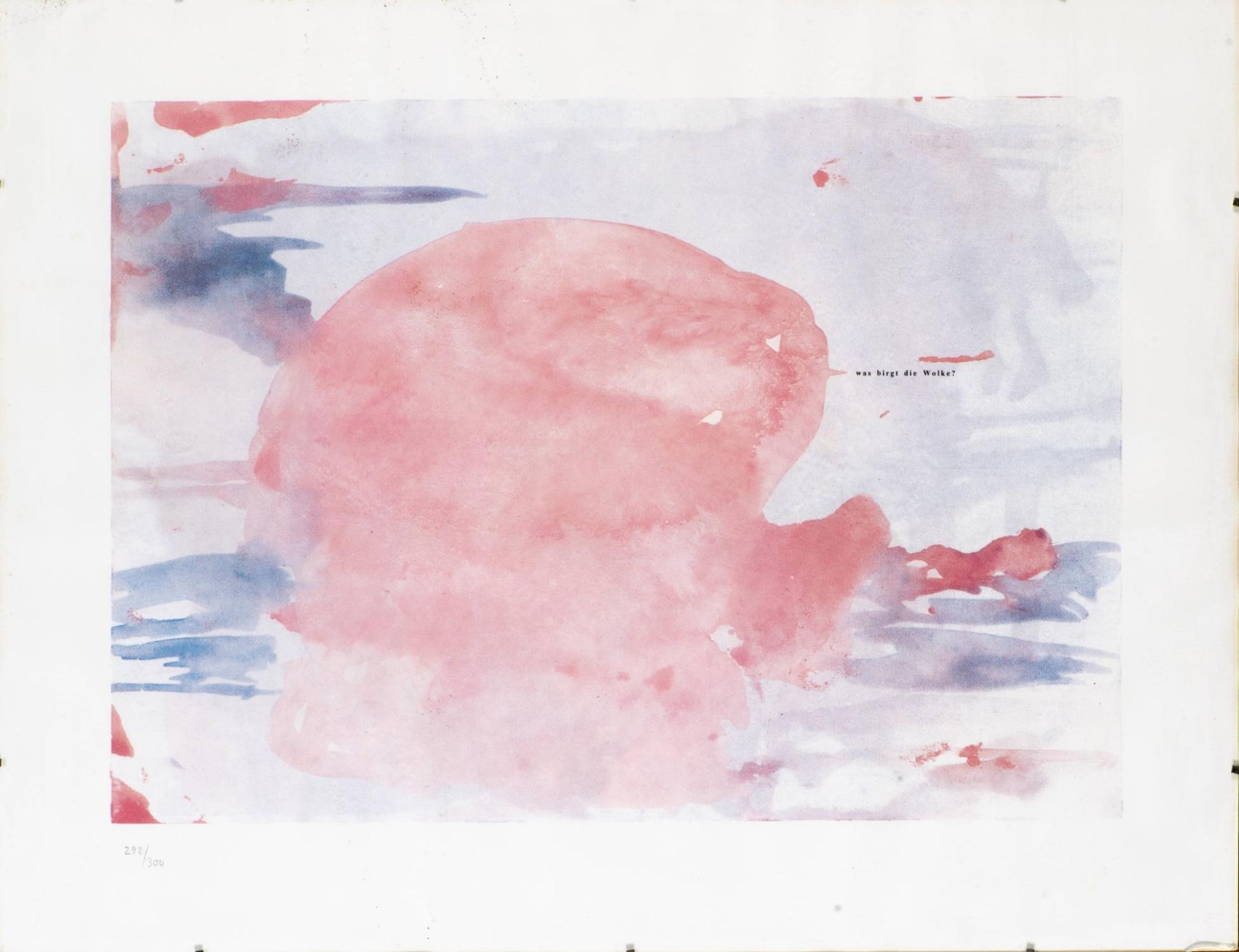 Josef Beuys (1921-1986), "Was birgt die Wolke?" - Bild 2 aus 6