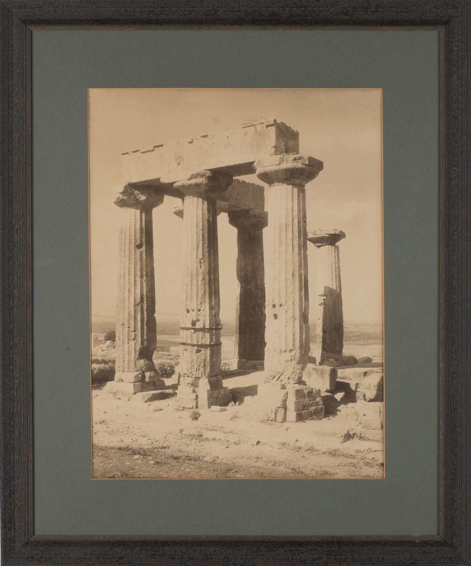 Frédéric Boissonnas (1858-1944), "Corinth, temple of Appolo" - Bild 2 aus 4