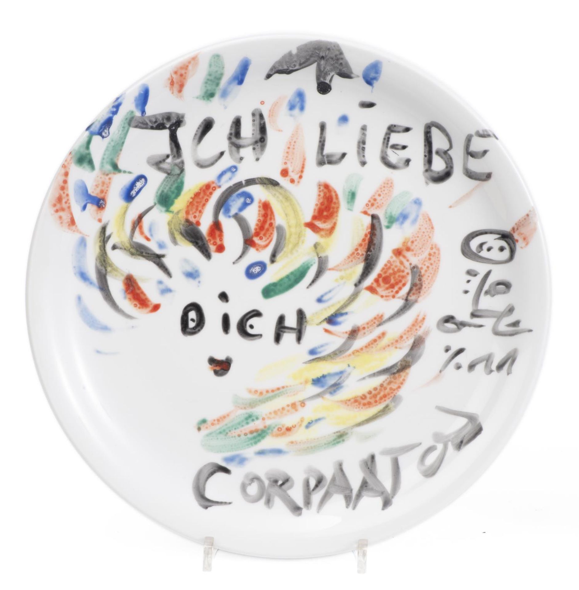 Jean-Pierre Le Boucher Corpaato (né en 1950), "Ich Liebe Dich" & "J'aime ta présence" - Bild 2 aus 6