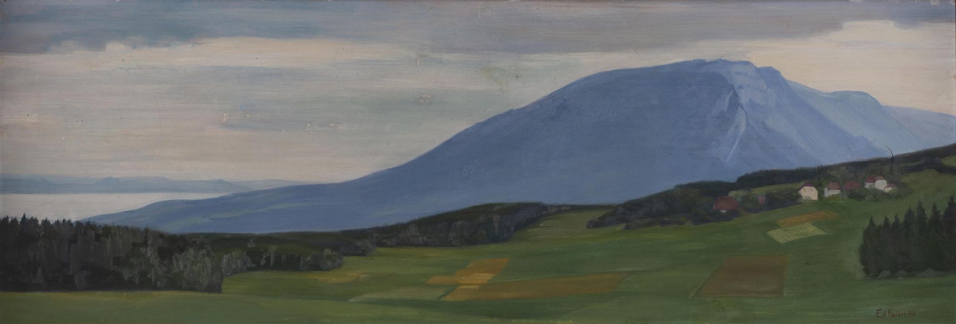 Edouard II Kaiser Fils (1892-1957), "Le Creux du vent"