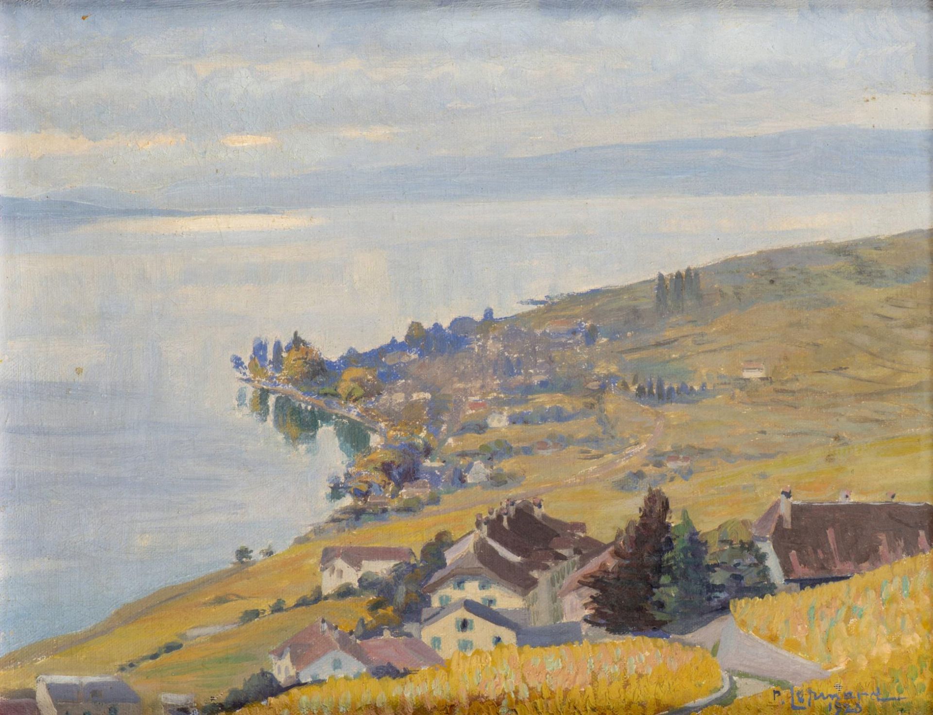 Paul Lépinard (1887-1963), "La pointe de Cully"