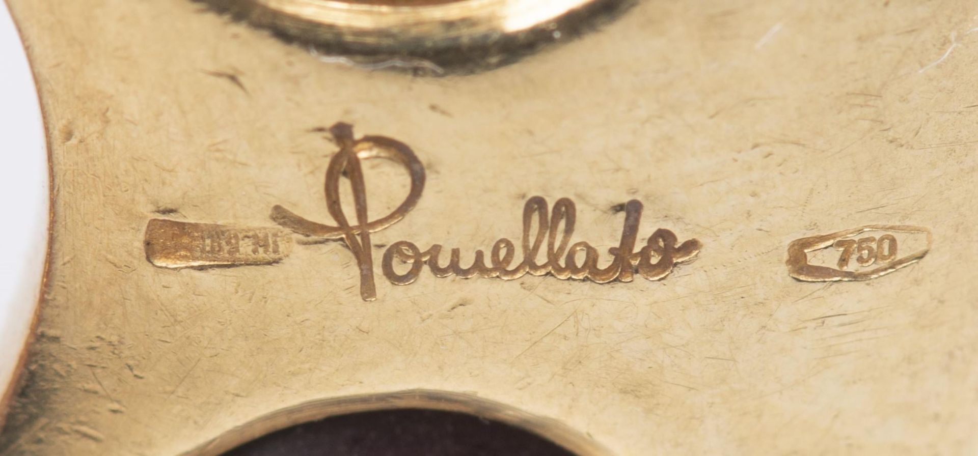 Pomellato, pendentif en forme de roue en or jaune .750 - Bild 2 aus 3