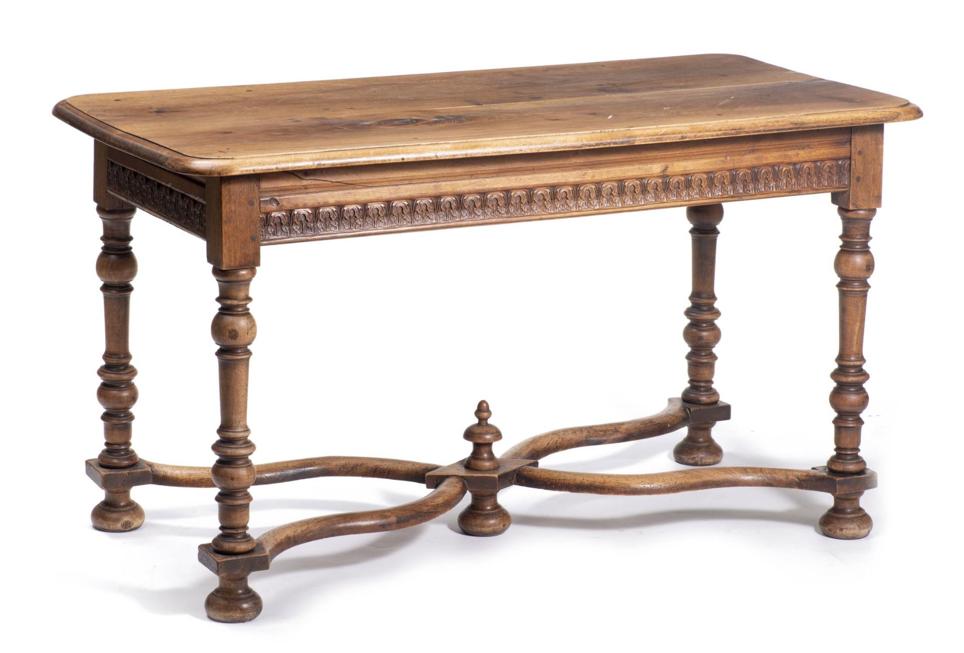 Table de Fribourg ville Louis XIV en noyer - Bild 2 aus 5