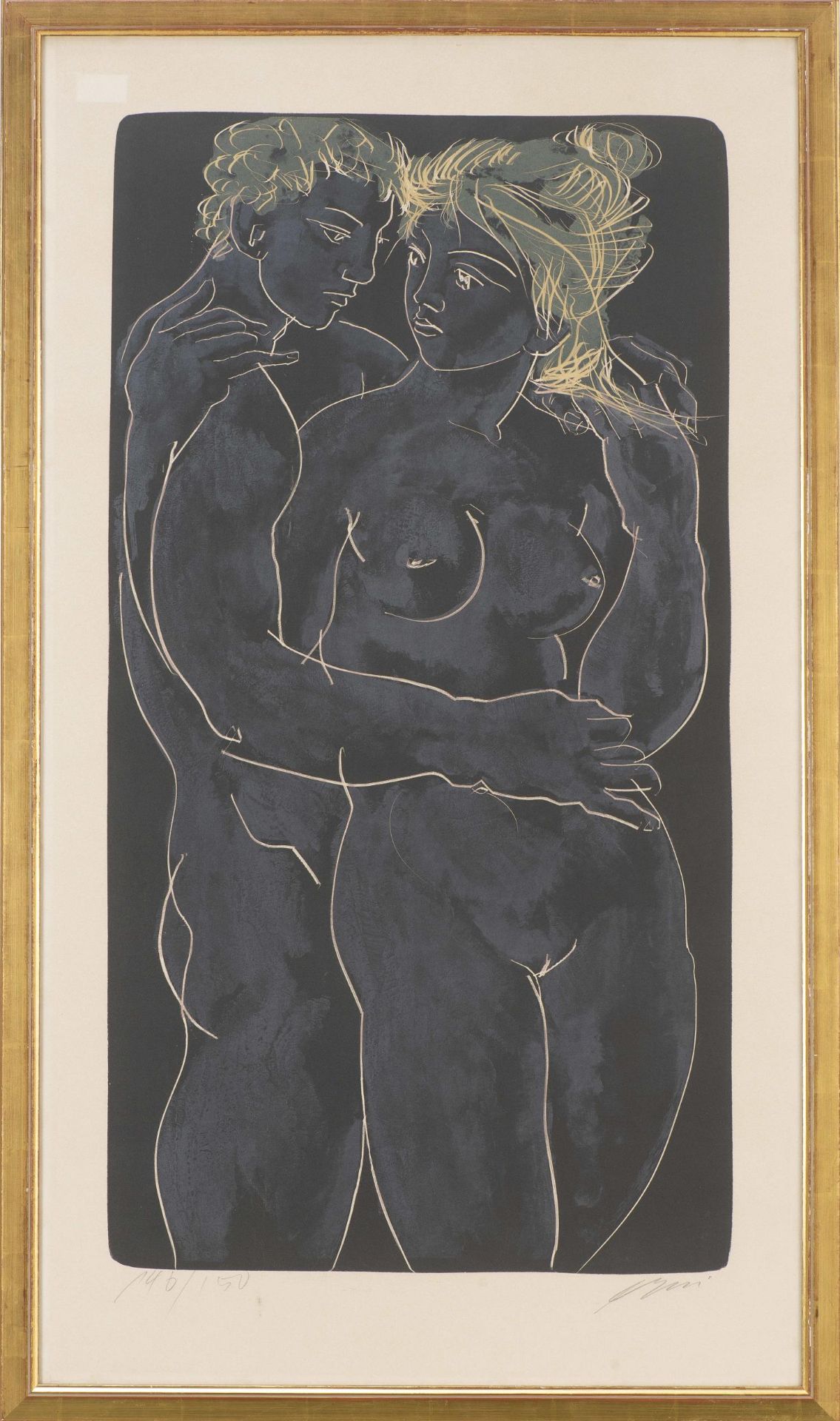 Hans Erni (1909-2015), "Le couple" - Bild 2 aus 5