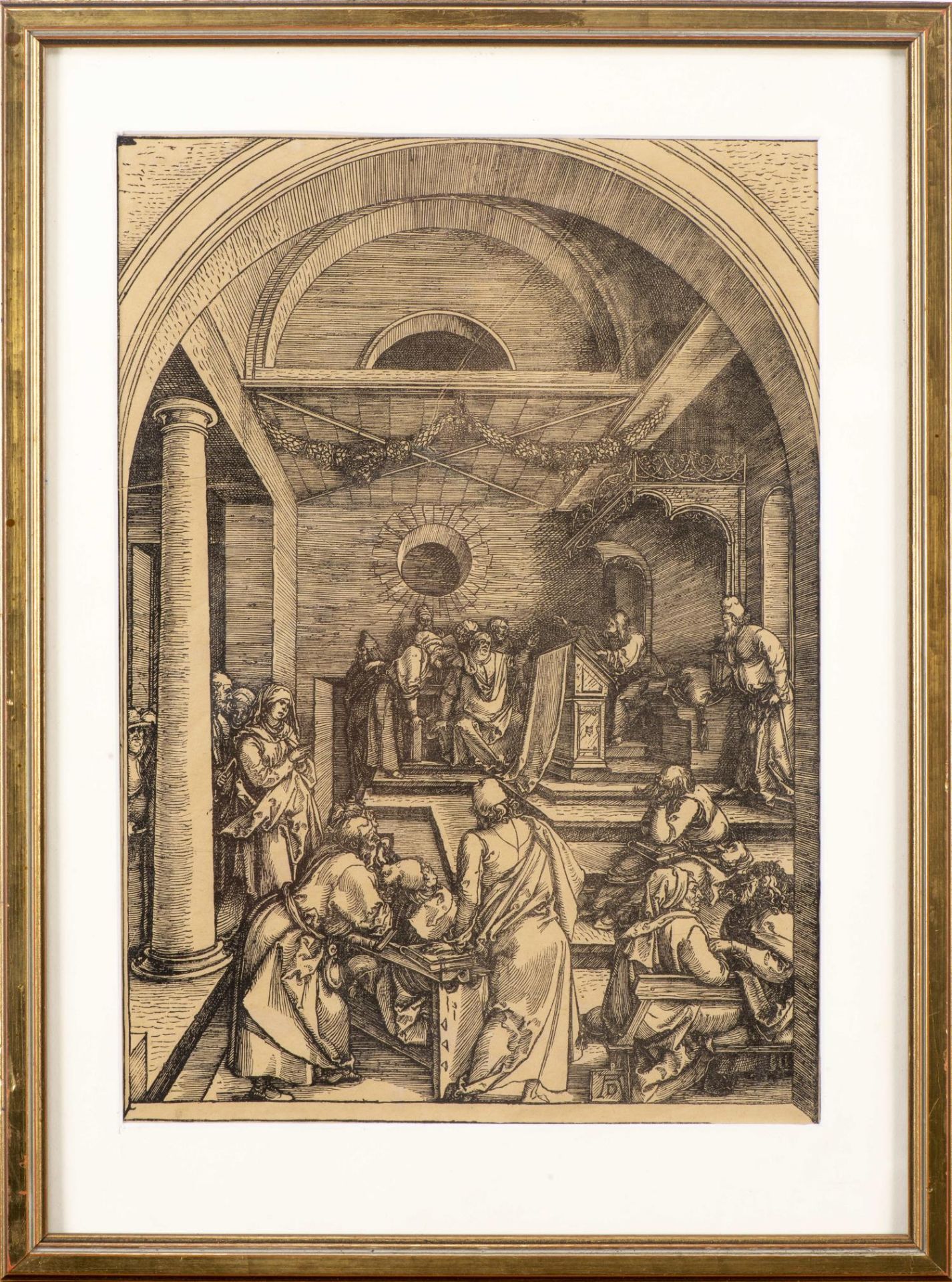 Albrecht Dürer (1471-1528), "Le Christ et le scribe", c.1503 - Bild 2 aus 4