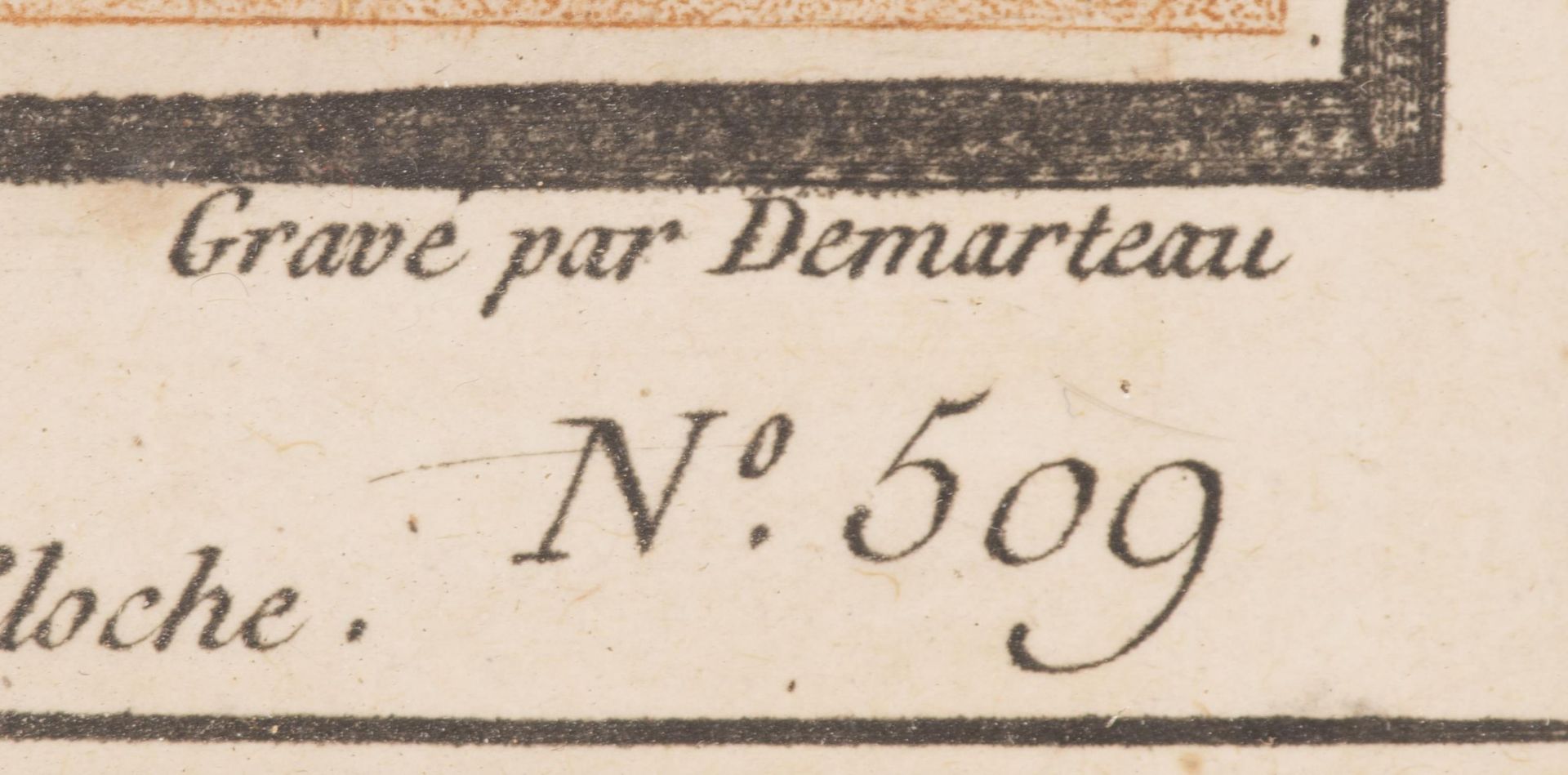 Jean Baptiste Huet (1745-1811) gravé par Demarteau (1722-1776), 2 gravures "Scènes [...] - Bild 6 aus 12