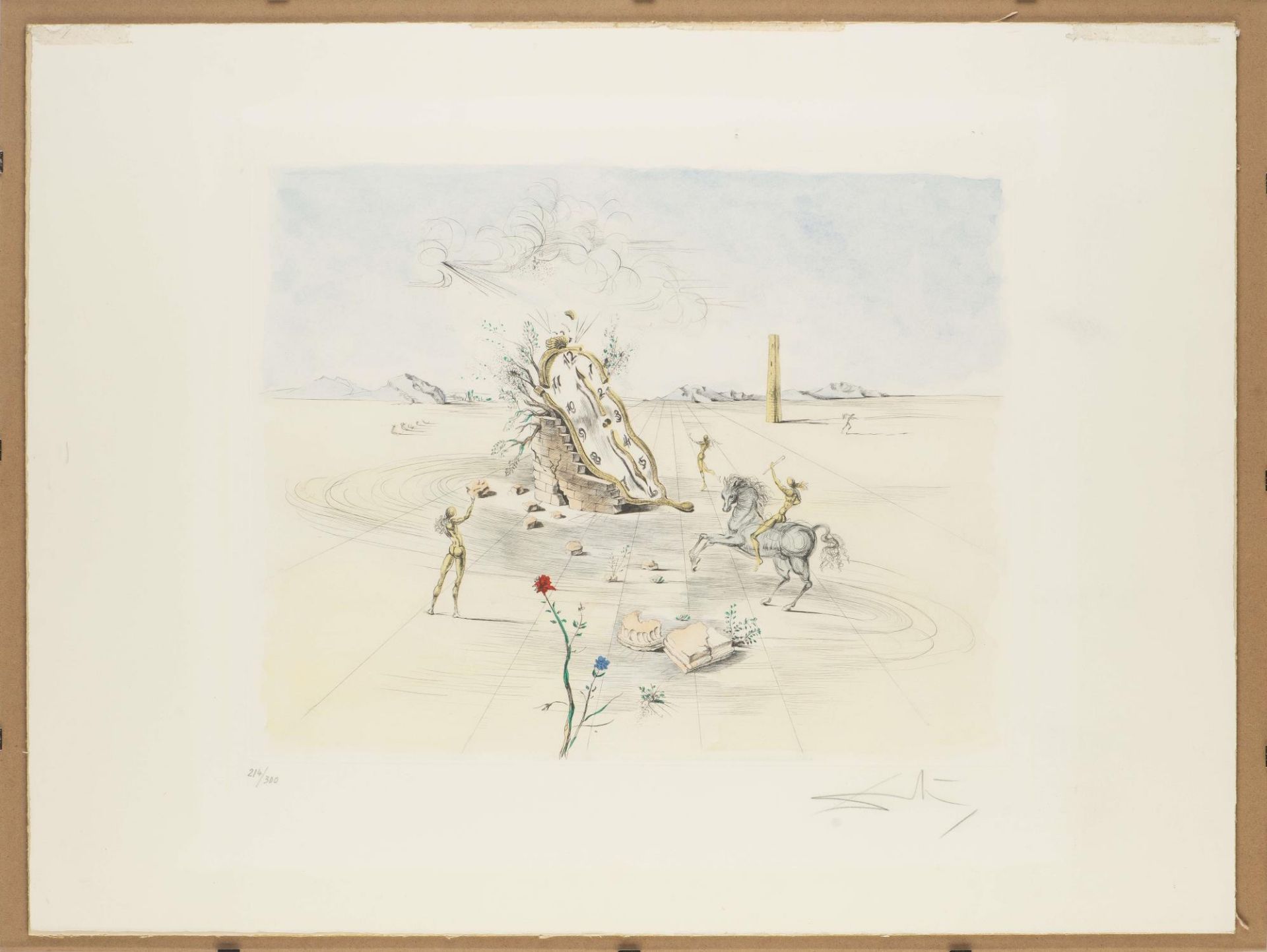 Salvador Dali (1904-1989), "Le cavalier cosmique", 1982 - Bild 2 aus 5
