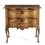 Commode lombarde de style baroque