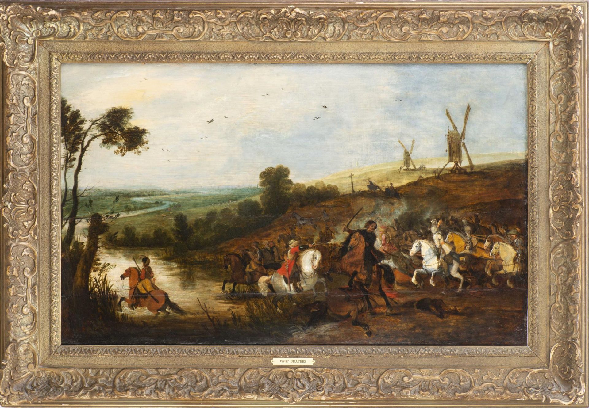 Pieter Snayers (1592-1666) manière de, "Scène de bataille" - Bild 2 aus 5