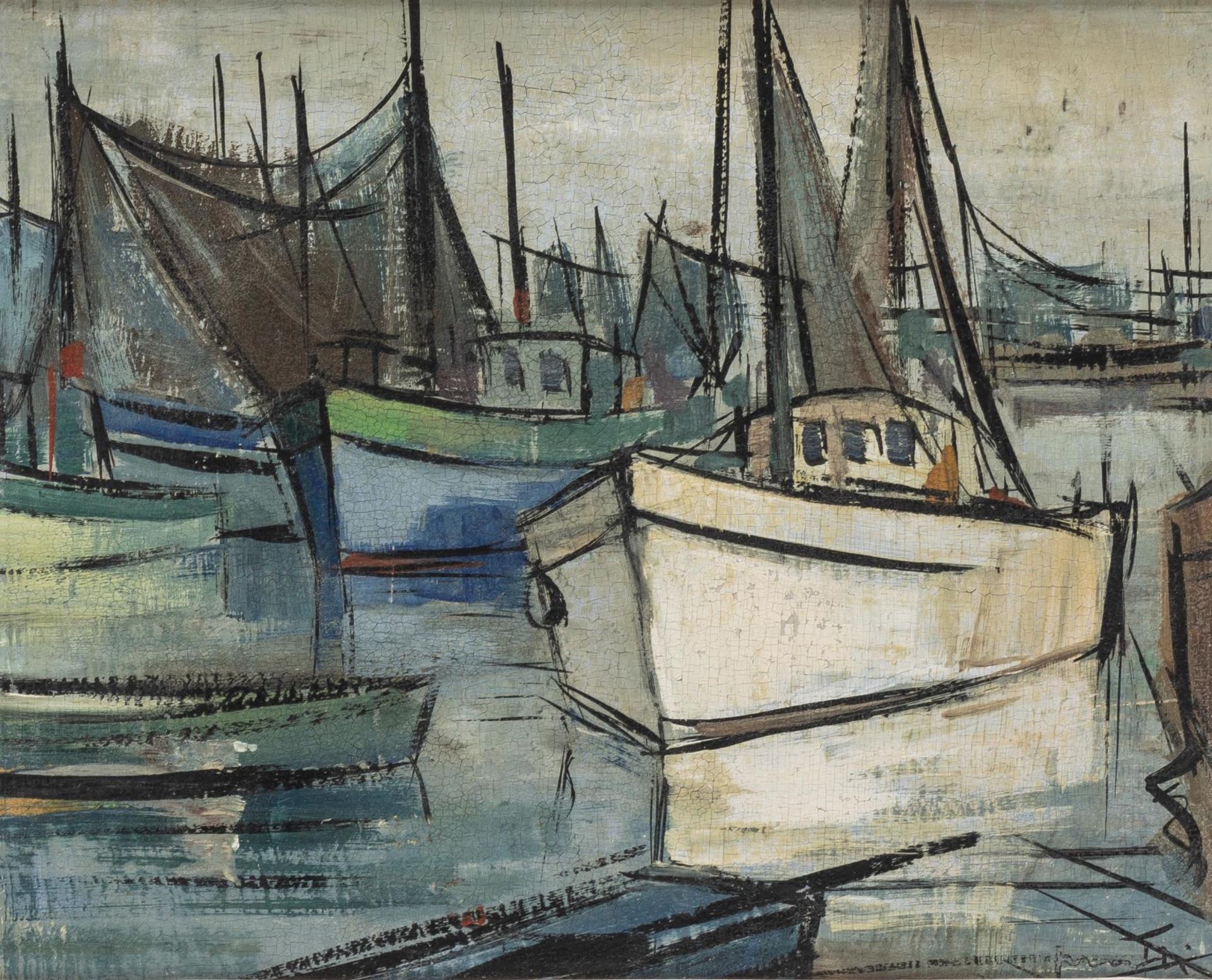 Walter Mafli (1915-2017), "Concarneau"