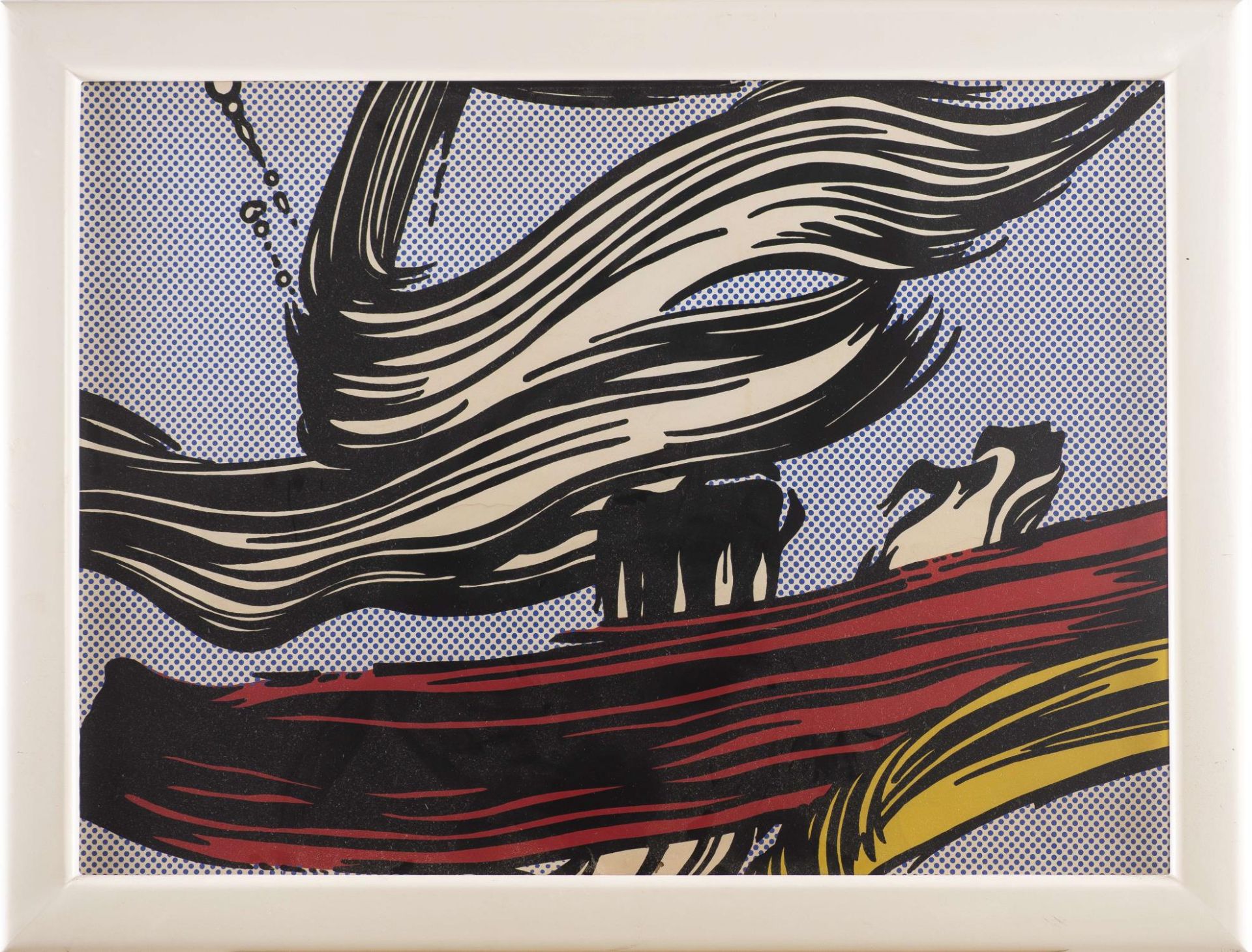 Roy Lichtenstein (1923-1997), "Brush strokes" 1967 - Bild 2 aus 3