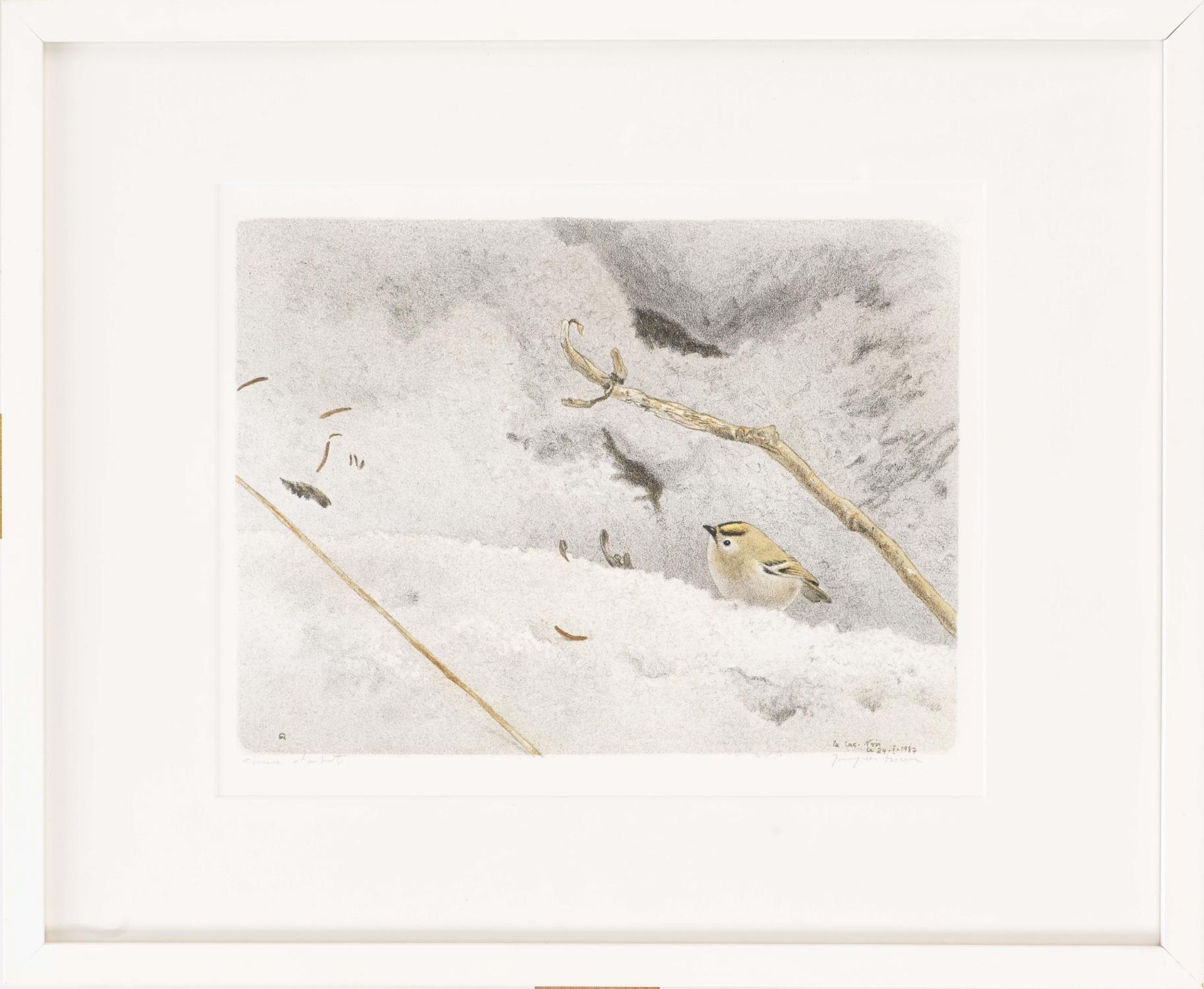 Jacques Rime (né en 1951), "Le renard", "Mésange dans la neige" et "Ours et renards" - Bild 3 aus 12