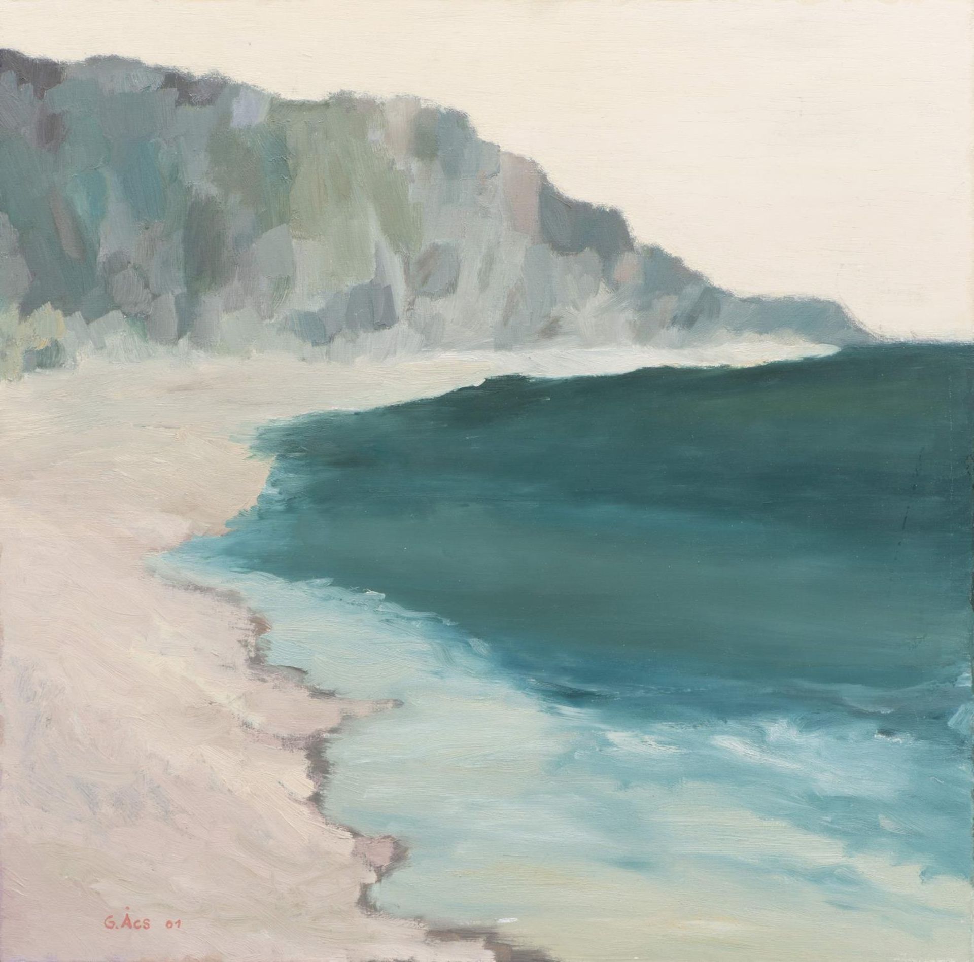 György Acs (né en 1971), "Mer et falaises"