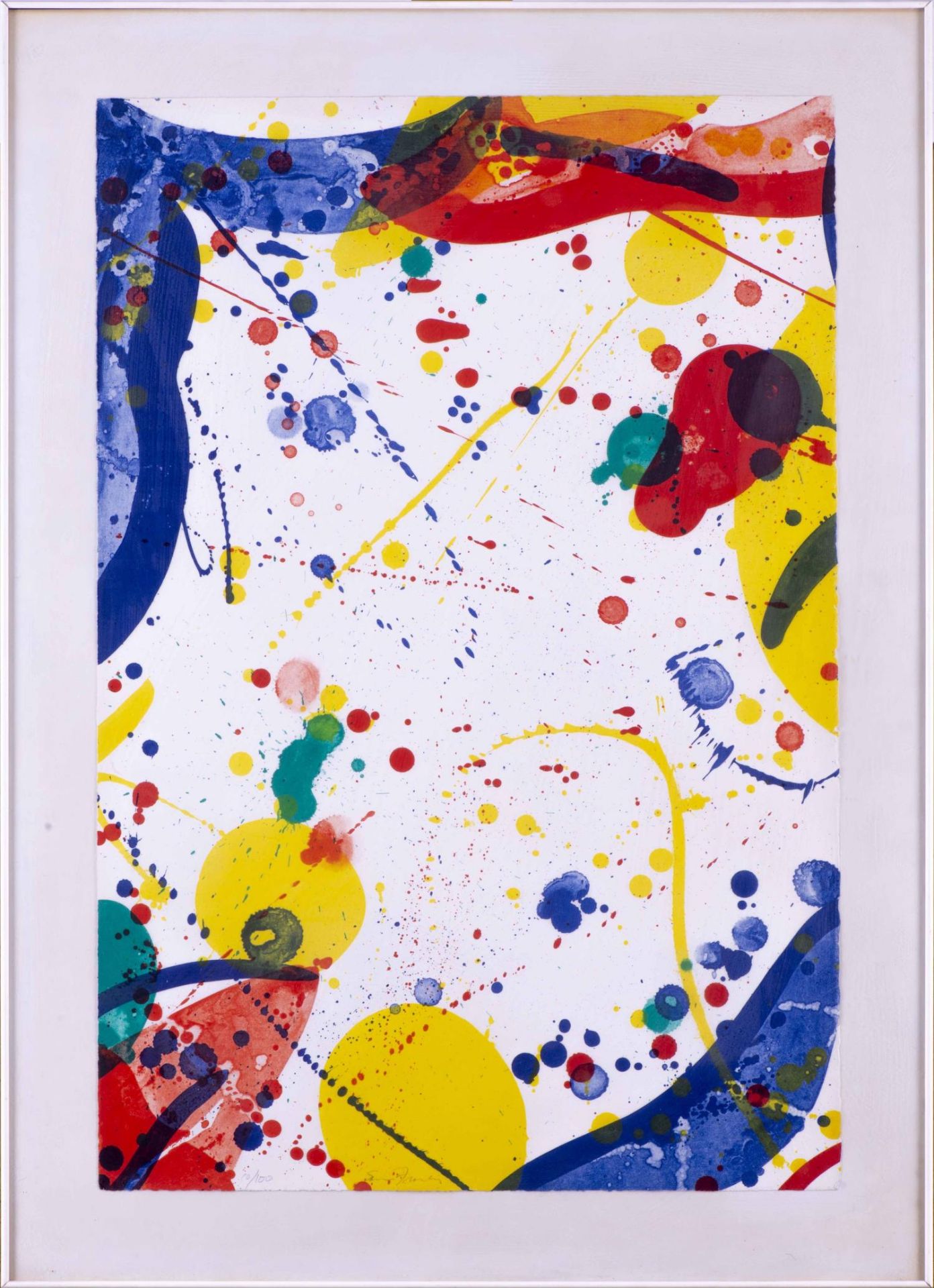 Sam Francis (1925-1996), 1 de la suite de 13 de "The Pasadena Box", 1963 - Bild 2 aus 5