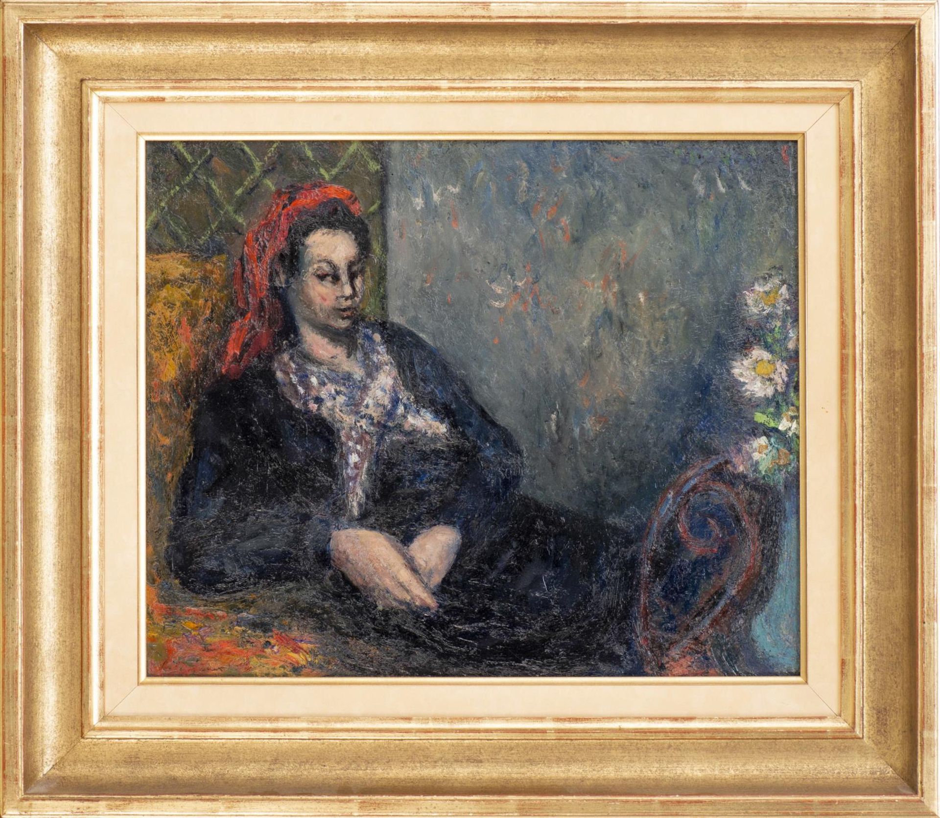 Lélo Fiaux (1909-1964), "Femme dans un intérieur" - Bild 2 aus 6