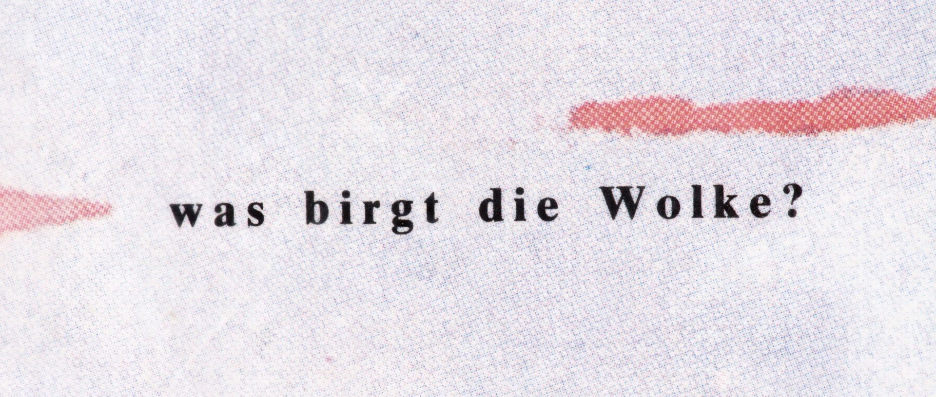 Josef Beuys (1921-1986), "Was birgt die Wolke?" - Bild 3 aus 6