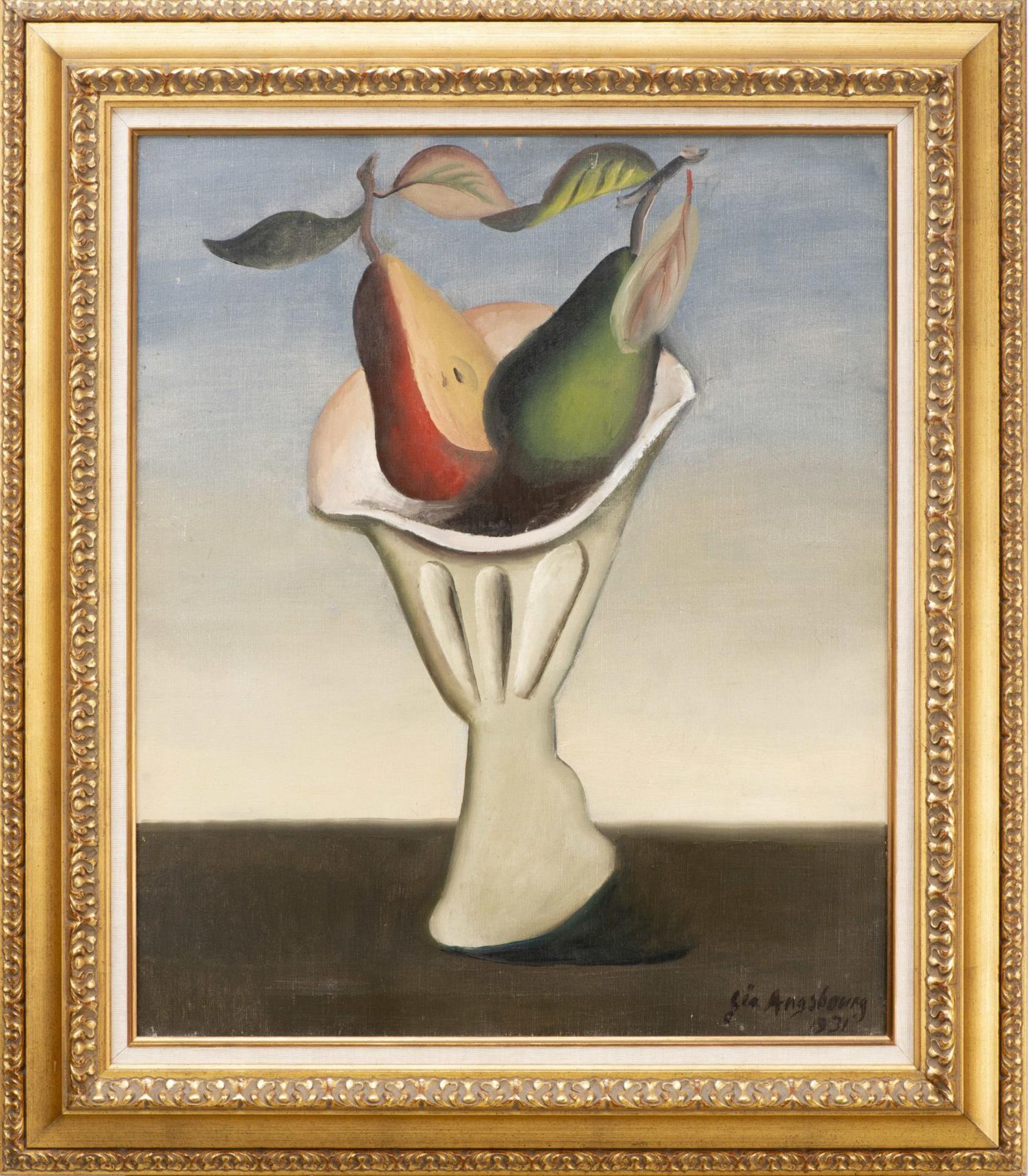 Géa Augsbourg (1902-1974), "Coupe avec deux poires" - Bild 2 aus 4