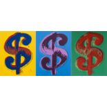 Andy Warhol (1928-1987) d'après, "Dollars" - Andy Warhol (1928-1987) d'après, [...]