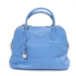 Sac Hermès Bolide 31 bleu Paradis taurillon Clémence Laiton palladium - Sac Hermès [...]