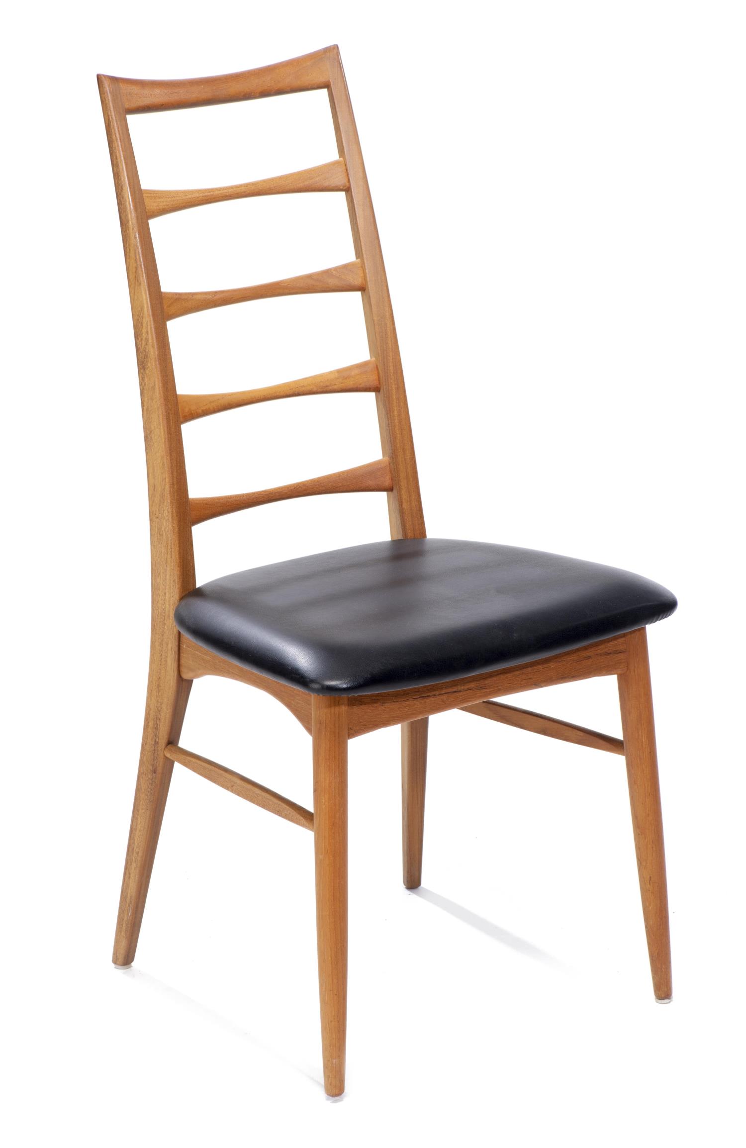 Niels Koefoed pour Hornslet Møbelfabrik, suite de 10 chaises et 2 fauteuils danois, [...] - Image 10 of 13