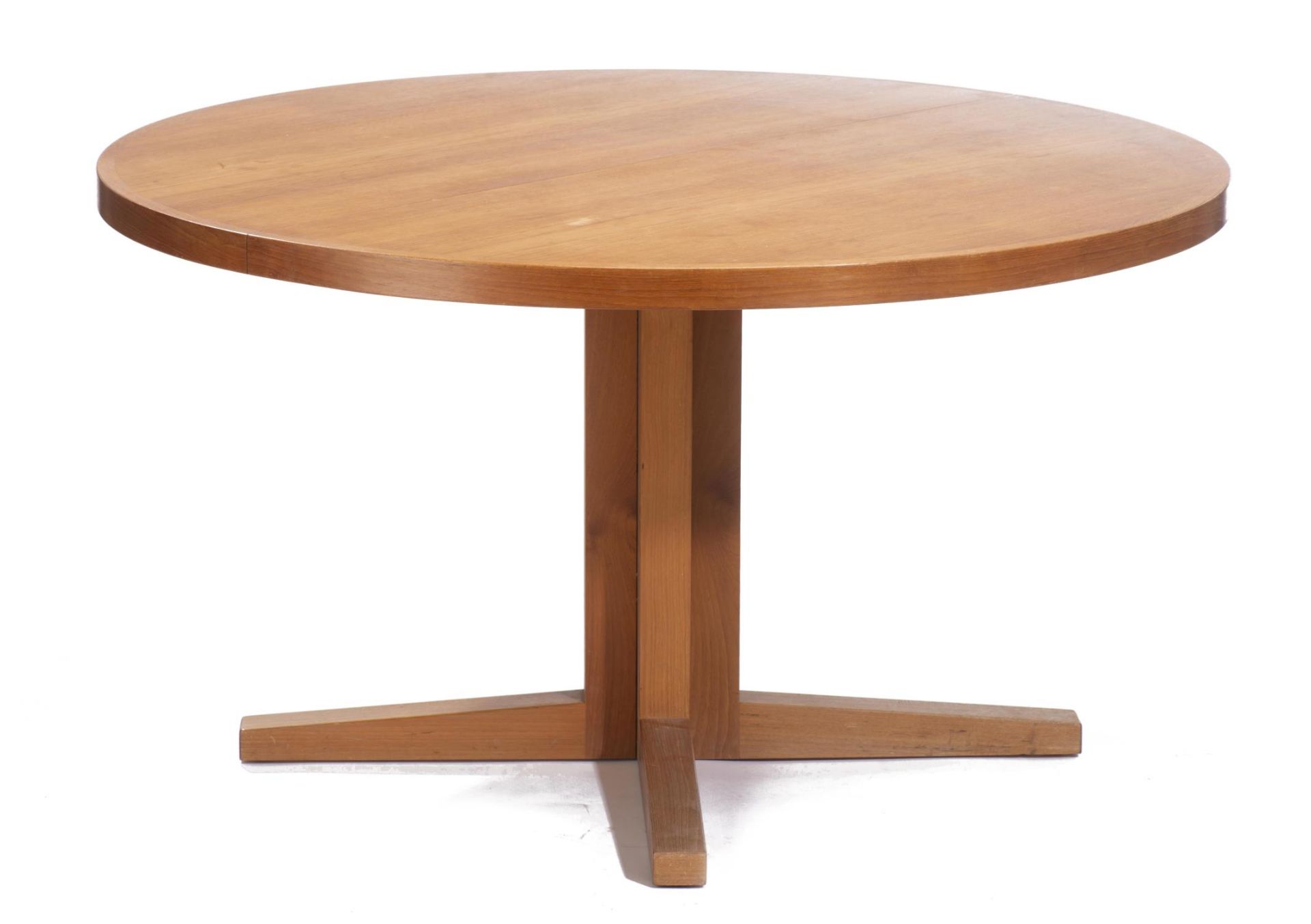 John Mortensen, table de conférence en teck extensible pour Heltborg Mobler - John [...]