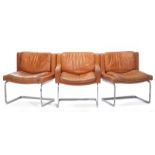 de Sede Robert Haussmann Executive Lounge Chair, 2 chaises et 1 fauteuil - de Sede [...]