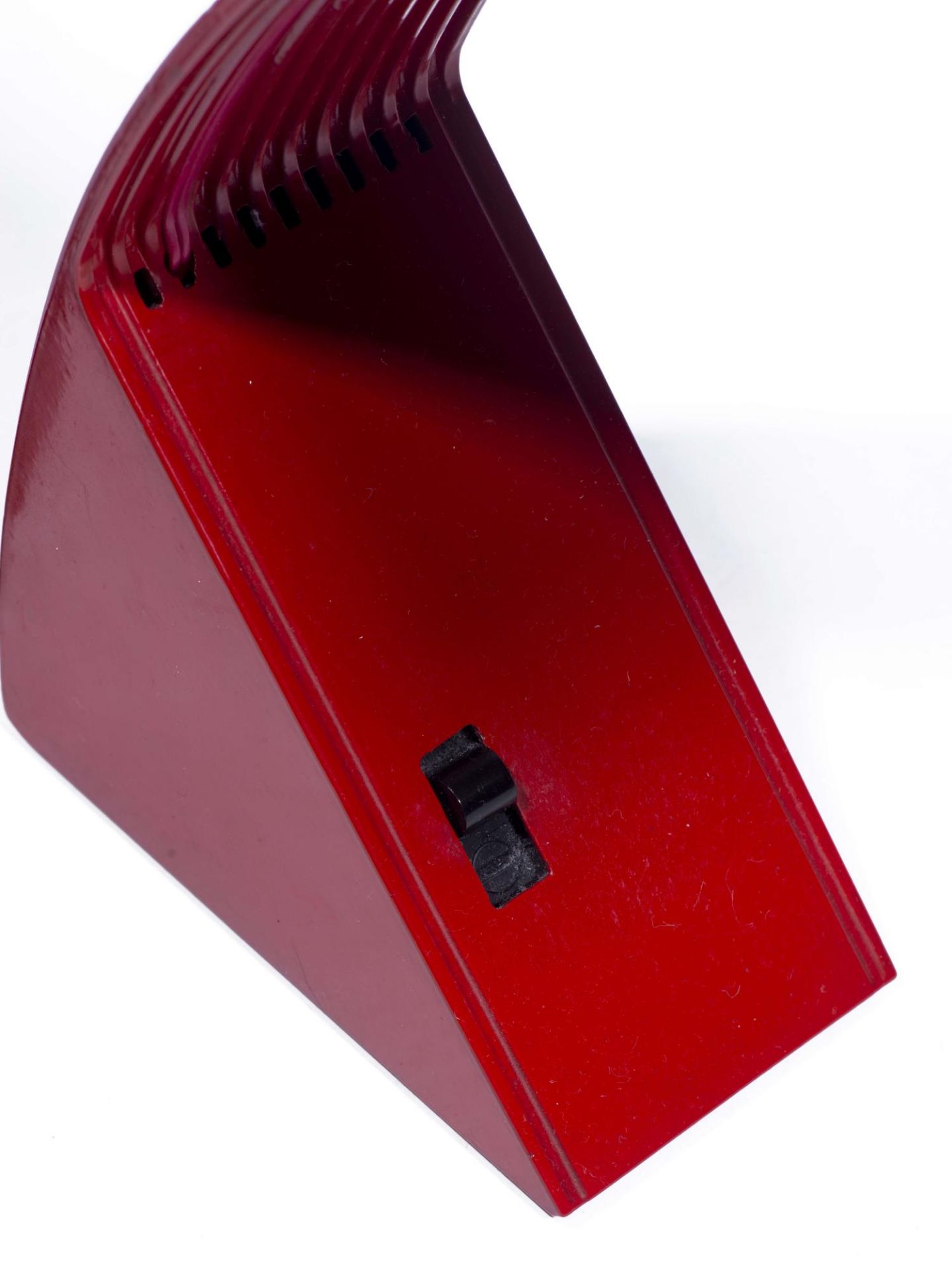 Marco Zotta (né en 1945), lampe de table en métal laqué rouge "Arcobaleno" - Marco [...] - Bild 6 aus 6