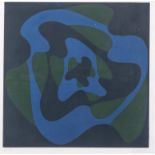 Angel Duarte (1930-2007), "Composition cinétique en bleu et vert" - Angel Duarte [...]