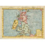 British Isles. A collection of five maps, all 16th century, including Ruscelli (Girolamo), Anglia et