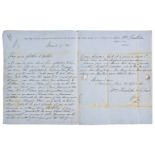 *Australia; penal transportation. Four letters from convict William Henry Kerslake to his family